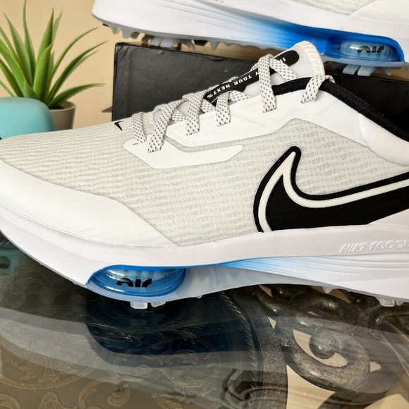 Nike Air Zoom Infinity Tour Next% White Photo Blue Golf DM8446-103 Men Sz 8 Wide - Picture 3 of 9